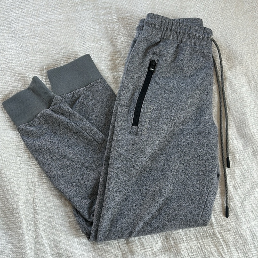 Saga Tek joggers concrete grey color